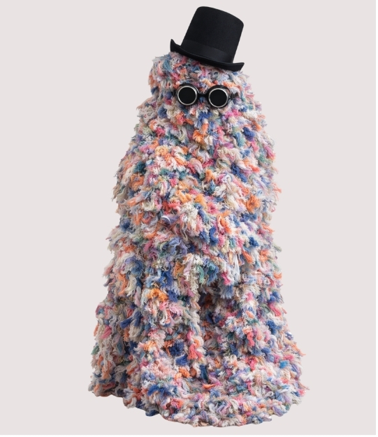 Experimental textile artwork