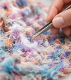 Textile close up